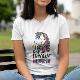 Magical Unicorn Quote Tri-Blend Shirt