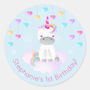 Magical Unicorn Ronde Sticker