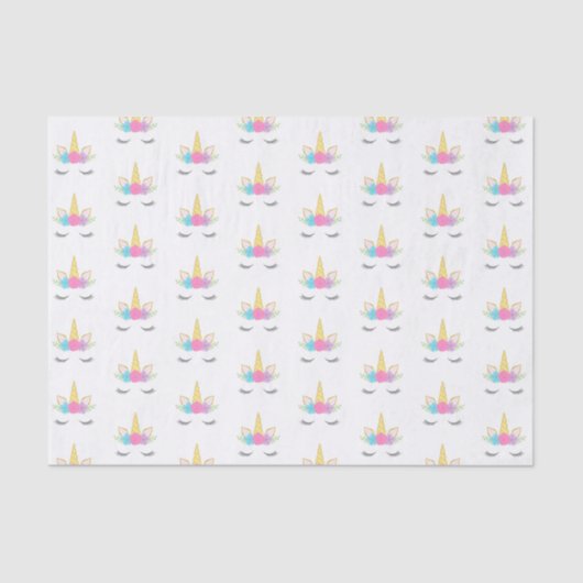 Magical Unicorn Tissuepapier (Voorkant)