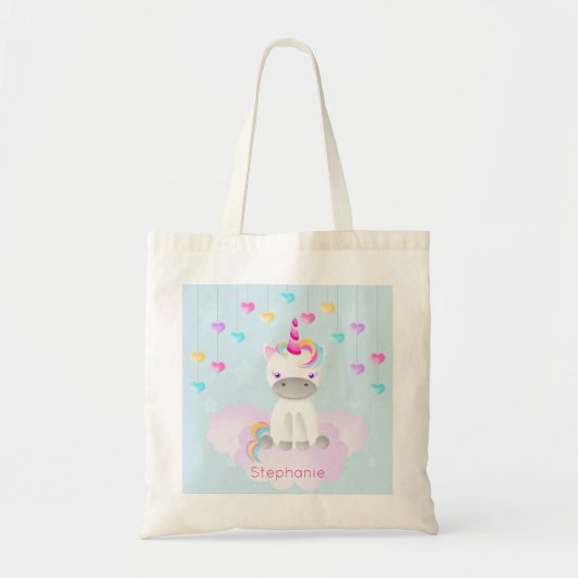 Magical Unicorn Tote Bag (Voorkant)