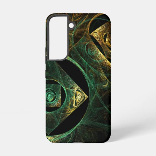 Magical Vibrations Abstract Fractal Art Design Samsung Galaxy Hoesje (Achterkant)