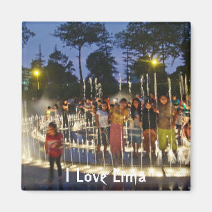 Magical Water Gardens-Lima, Peru Magneet