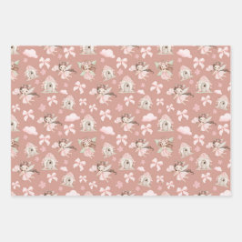 Magical Whimsical Cute Fairies  Inpakpapier Vel