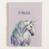 Magical White Gold Horn Unicorn  (Devant)