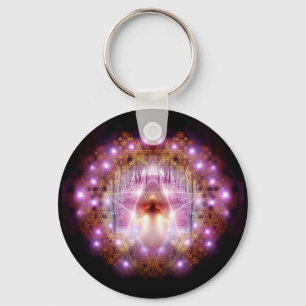 Magical Wicca Pentagram Altar Sleutelhanger