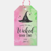 Magical Wicked Birthday Dank u Gift Label Cadeaulabel (Voorkant)