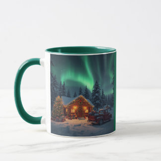 Magical Winter Cabin Christmas Mok