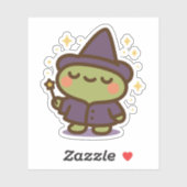 Magical Wizard Frog Sticker (Vel)