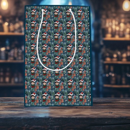 Magical Wizard Holiday Medium Cadeauzakje