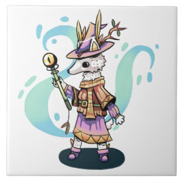 Magical wolf tegeltje