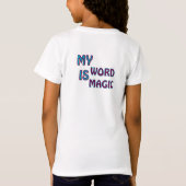 Magical World Kinder T-shirt – Schattigee Fantasy (Achterkant)