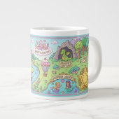 Magical World Map Kids Custom Name Mug (Devant droit)