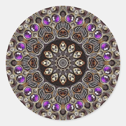 magicalina ronde sticker (Voorkant)