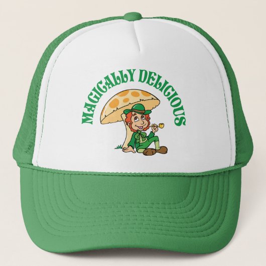 Magically Delicious Leprechaun Trucker Pet (Voorkant)