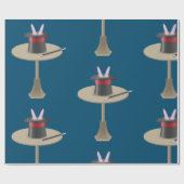 Magicans konijn in een Pet Cadeaupapier (Vlak)