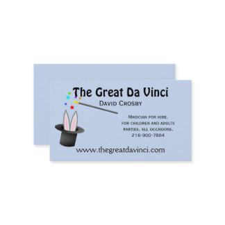 Magicians Magic Pet Visitekaartje