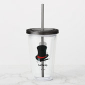 Magicians Pet en Magic Wand Persoonlijk Acryl Drinkbeker (Voorkant)