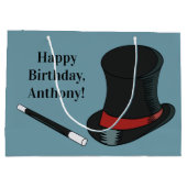 Magicians Pet en Magic Wand Persoonlijk Groot Cadeauzakje (Achterkant)