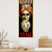  Magicians Playbill 1910 Poster (Keuken)