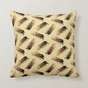 Magicicadas Emergence Funny Cicada Brood Kussen