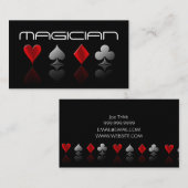 Magicien Carte Poker Trick Entertainment (Devant / Derrière)