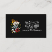 Magicien De Cartes À La Main (Dos)