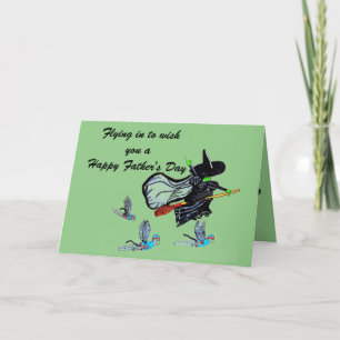 MAGICIEN D'OZ POUR LA FÊTE DES PÈRES CARTE