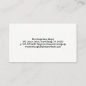 Magicien faisant un chariot de carte (Dos)