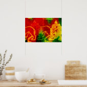 Magicien merveilleux de Oz Lion Holgaart Poster (Cuisine)