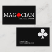 Magicien moderne de carte Poker divertissement (Devant / Derrière)