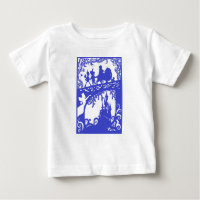 Magicien Oz Baby T-Shirt transparent
