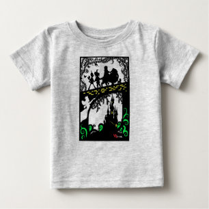 Magicien Oz Baby T-Shirt transparent