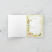 Magicien vintage Oz AnniversaireMerci Cartes (Intérieur)