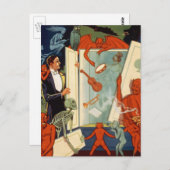 Magiciër Carter de Grote Magische Wet Briefkaart (Voorkant / Achterkant)