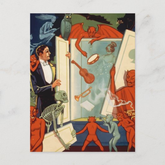 Magiciër Carter de Grote Magische Wet Briefkaart (Voorkant)