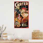  Magiciër Carter de Grote Poster (Keuken)