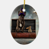 Magicisch en Vriend Keramisch Ornament (Voorkant)