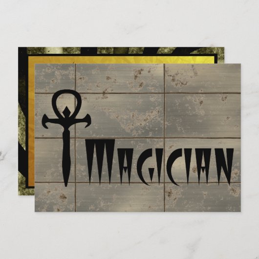 Magicisch Kaart (Voorkant / Achterkant)