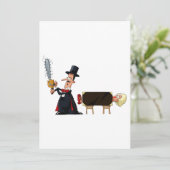 Magicisch optreden kaart (Staand voorkant)