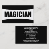 Magicisch Visitekaartje (Voorkant / Achterkant)