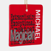 Magicische Extraordinaire CUSTOM Keramisch Ornament (Rechts)