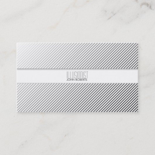 Magicische illusionistische visitekaartje (Voorkant)