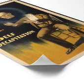  Magicische illustratie Poster (Hoek)