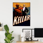 Magicische Kellar toast duivel Poster (Thuiskantoor)