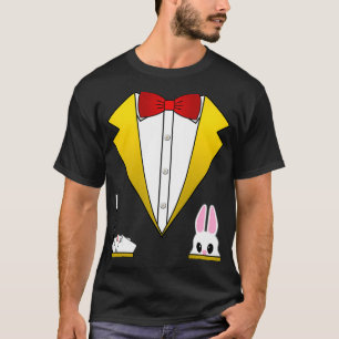 Magicische kostuum funny Tuxedo voor kinderen Volw T-shirt