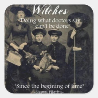 Magick - doen wat niet kan worden gedaan vierkante sticker