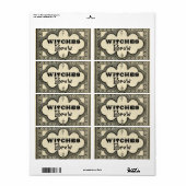 Magick - Heksenbrouwsel Etiket (Full Sheet)