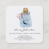 Magick Jar Square Visitekaartje (Achterkant)