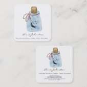 Magick Jar Square Visitekaartje (Voorkant / Achterkant)