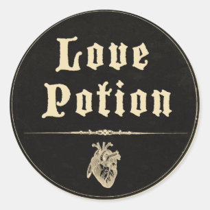 Magick - Love Potion Ronde Sticker